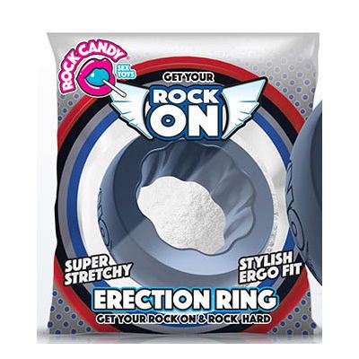 Rock On Grey Cock Ring