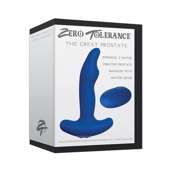 The Great Prostate Blue Vibrating Massager — image 8 of 8