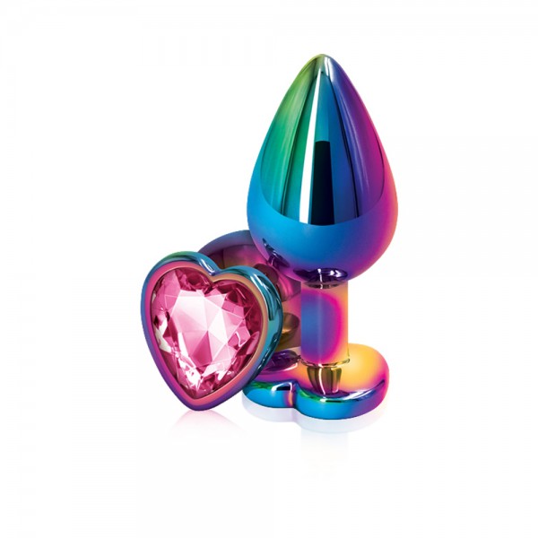 Rear Assets Mulitcolor Heart Medium Pink