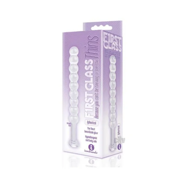 The 9's Glass Thins - Spherical Glass Plug
