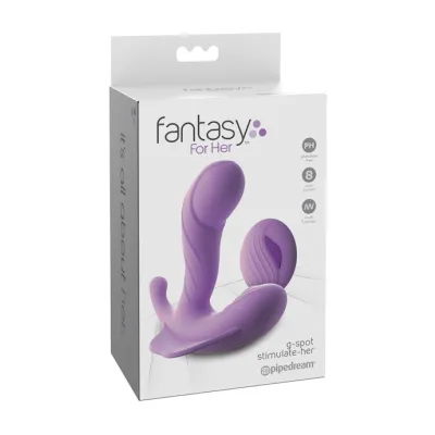 Fantasy For Her G spot Stimulate her Purple 4 5 Inch