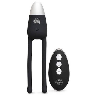 Fifty Shades Relentless Vibrations Remote Control Vibe 6 5 Inch Black 6 5 Inches