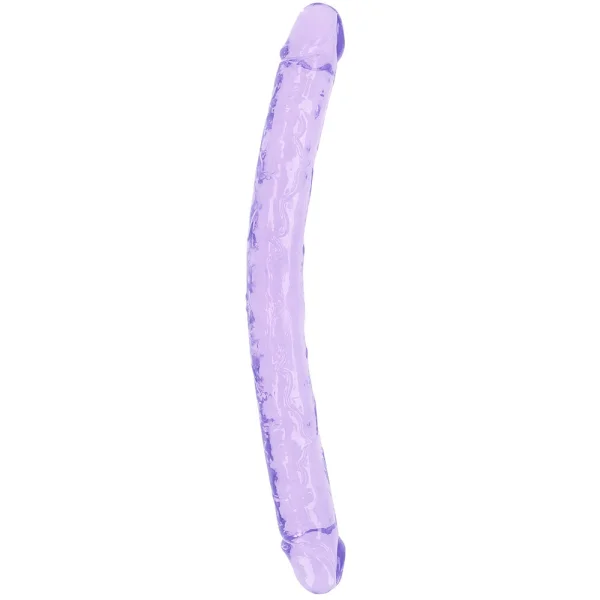 RealRock Crystal Clear Jelly 18 Inch Double Dildo