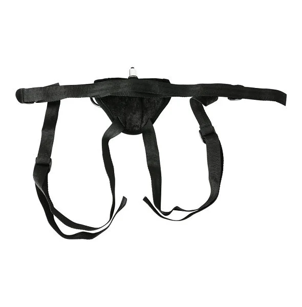 Vibrating Velvet Harness