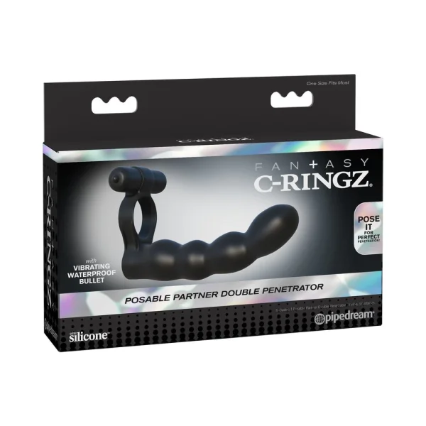 Fantasy C-Ringz Posable Partner Double Penetrator