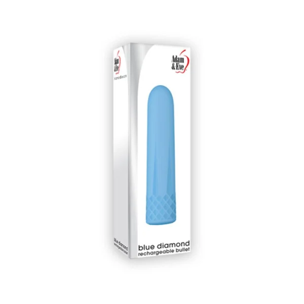 A&e Blue Diamond Bullet 10 Function And Functions Rechargeable Usb Cord Included Waterproof — image 6 of 6