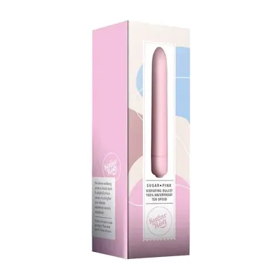 Rocks Off Sugarboo Sugar Pink Classic Bullet Vibrator Pink 3 5 Inch