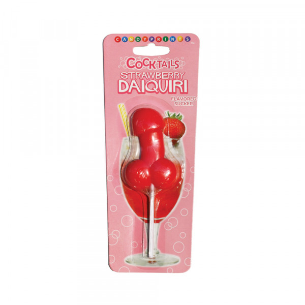 Cocktails Strawberry Daiquiri Sucker