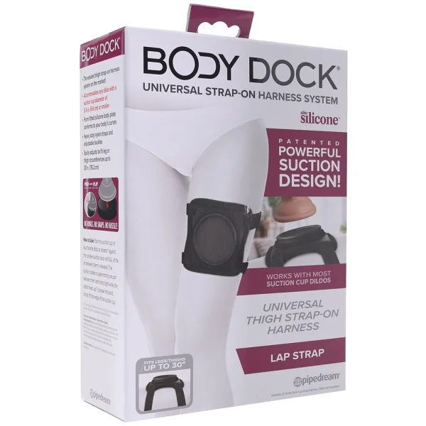 Body Dock Lap Strap Thigh Strap-On Harness System