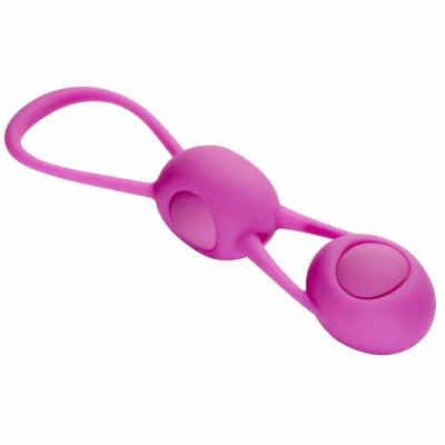Cloud 9 Kegel Training W 4 Weighted Balls Pouch Pink Premium Silicone