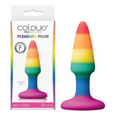 Mini Rainbow Butt Plug