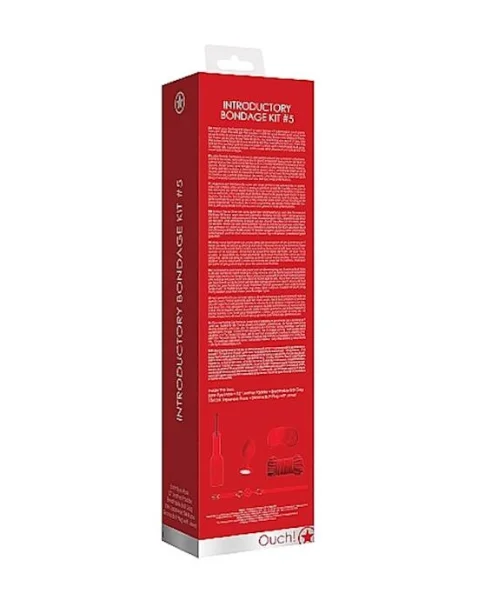 Introductory Bondage Kit - Red