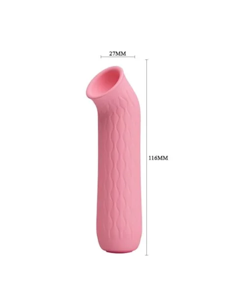 Ford Rechargeable Clitoral Sucker - Pink - 4.5 Inch