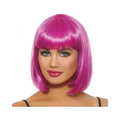 Mid length Bob Wig Magenta