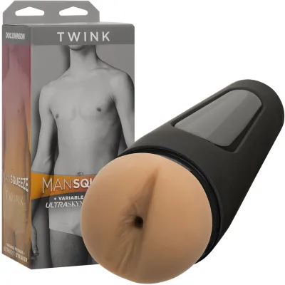 Man Squeeze Twink Ultraskyn Penis Masturbator Butt By Doc Johnson Vanilla