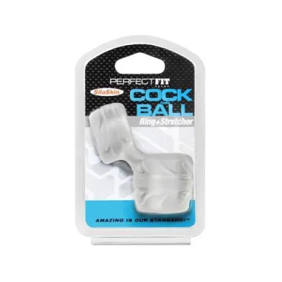 Silaskin Cock and Ball Ring and Stretcher Clear
