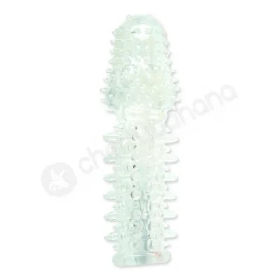 Silicone Clear Penis Extension Sleeve