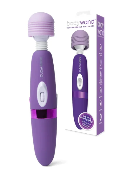 Rechargeable wand massager