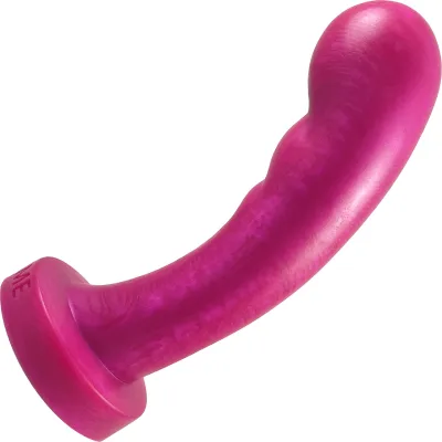 The Element 3 Abstract G Spot P Spot Platinum 6 5 Silicone Dildo By Uberrime Raspberry