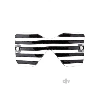 Translucent Eye Mask with Stitching O S