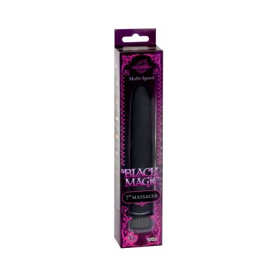 Black Magic Velvet Touch Vibrator Waterproof Black