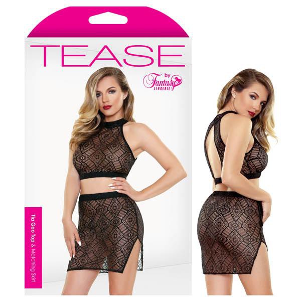 Tease - Tia Geo Top & Matching Skirt