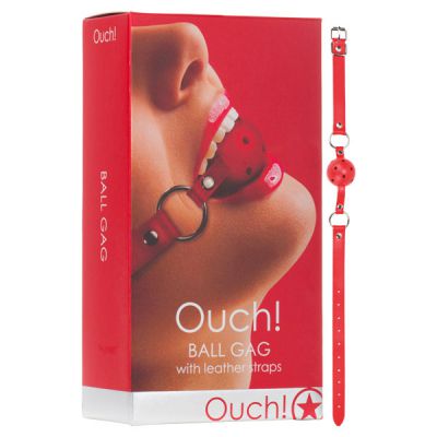 Ball Gag Red Mouth Restraint