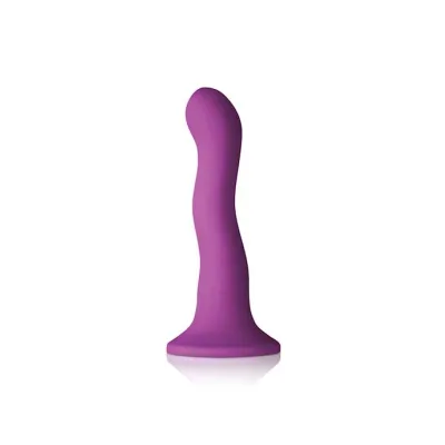 Colours Wave Dildo 6 Inch Purple 6 Inch