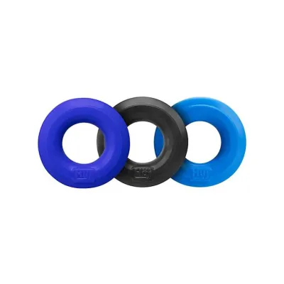 Huj3 C ring 3 pack Blue black