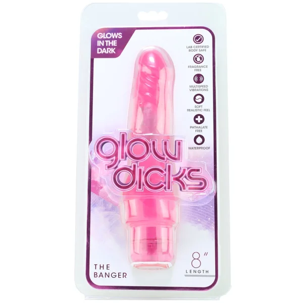 Glow Dicks - the Banger - Pink