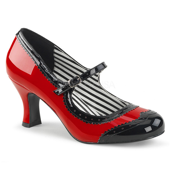 3 inches Kitten Heel Spectator Mary Jane Pump — image 5 of 16
