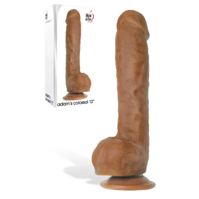 Adam and Eve Colossal 12 Dildo with Suction Cup
