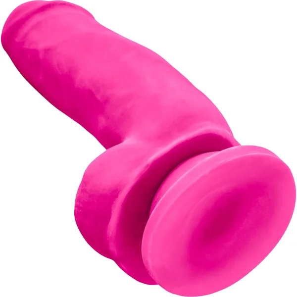 Au Naturel Bold Beefy 7 Inch Sensa Feel Dual Density Dildo By Blush - Pink
