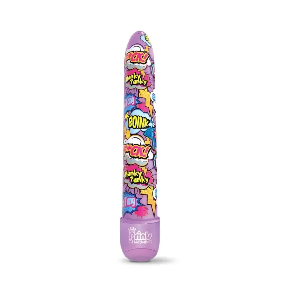 Classic Vibrators:  Prints Charming Pop Tease 7 inches Classic Vibe — image 4 of 5