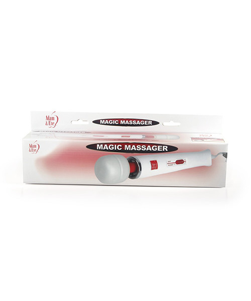 Adam & Eve Magic Massager - White/Red