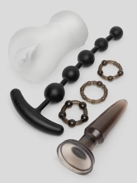 Lovehoney Wild Weekend Mega Couple's Sex Toy Kit Black (11 Piece)