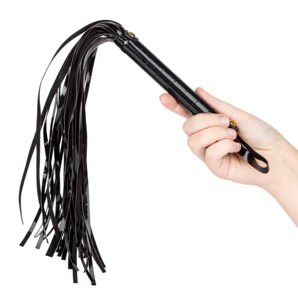 Bondara Luxe Pleasure Prism PU Flogger – 18 Inch
