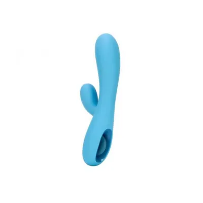 Tease 6X Rabbit Silicone Blue Vibrator