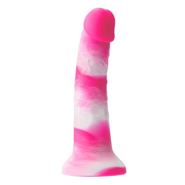 Colours Pleasures Yum Yum 7" Realistic Silicone Dildo - Pink — image 4 of 8