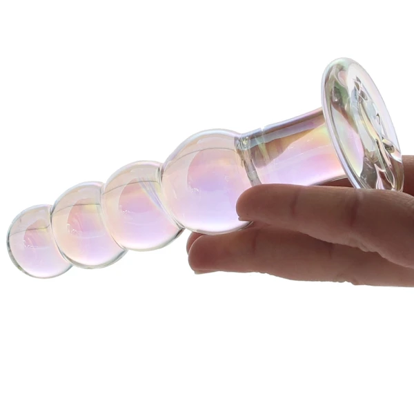 Playboy Jewels Beads Glass Butt Plug