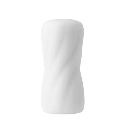 Share Satisfaction Reversible Pocket Curves Stroker White 4 Inch