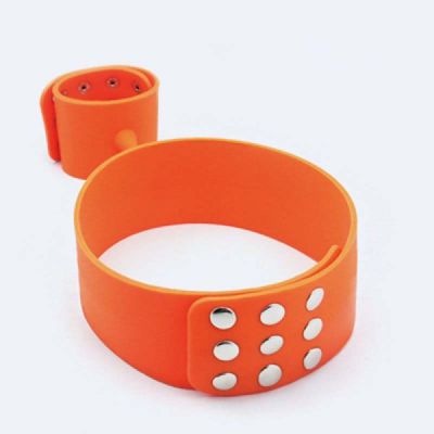 Hand amp Thigh Cuffs Orange