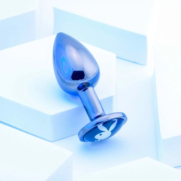 Playboy Pleasure Tux Aluminum Alloy Anal Plug - Small
