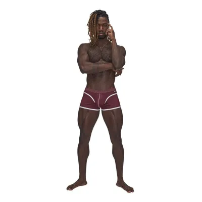Sport Mesh Sport Short Small Burgundy