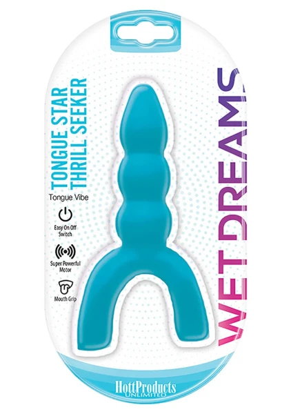 Tongue Star Thrill Seeker Tongue Vibe - Blue — image 4 of 4