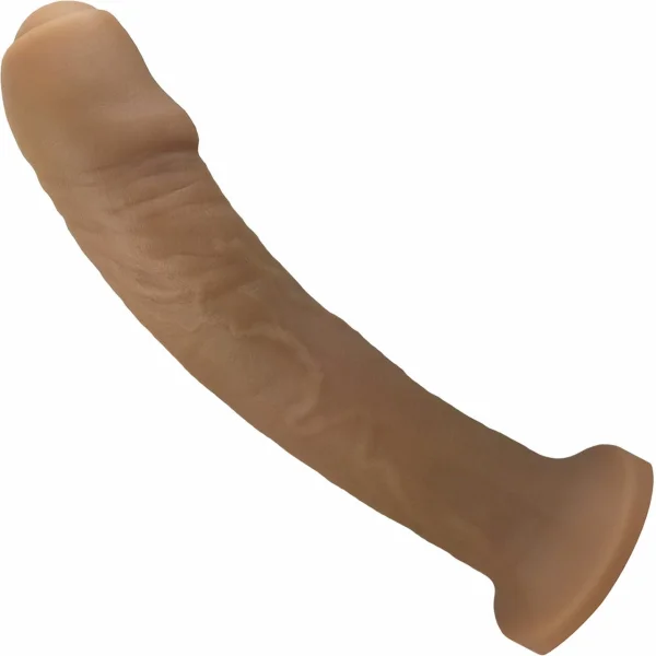 Uncut #1 Dual Density O2 Silicone Dildo By Tantus - Honey
