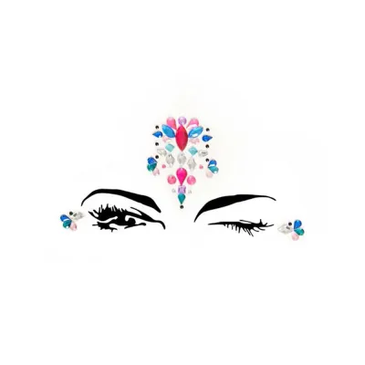 Avalon Adhesive Face Jewels Sticker 6pk