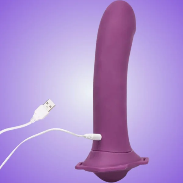 ME2 Rumble Probe Rechargeable Waterproof Silicone Strap-On Harness Vibrator