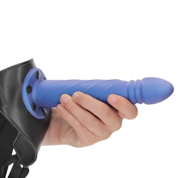 Ouch! Twisted 8 Inch Hollow Strap-On