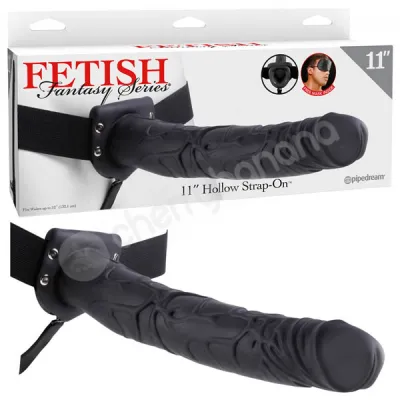 Fetish Fantasy Series Black 11 Hollow Strap on